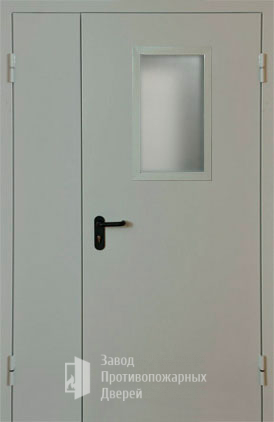 Фото двери «Полуторная со стеклом EI-30» в Голицыно