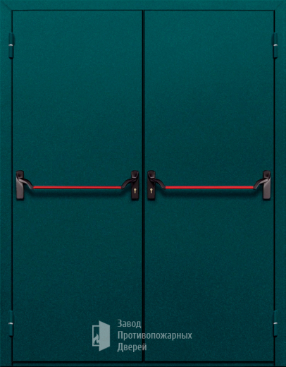 Фото двери «Двупольная глухая с антипаникой №16» в Голицыно