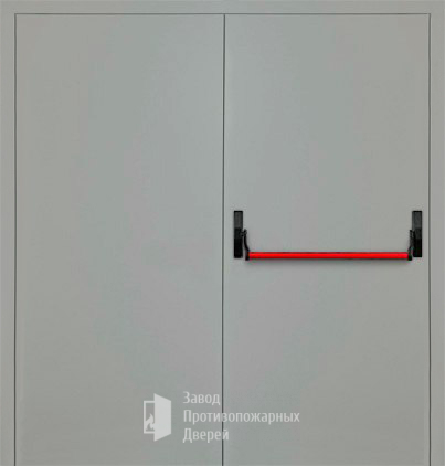 Фото двери «Двупольная глухая с антипаникой (1 створка) EI-30» в Голицыно