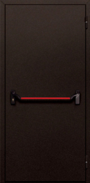Фото двери «Однопольная глухая с антипаникой №410» в Голицыно
