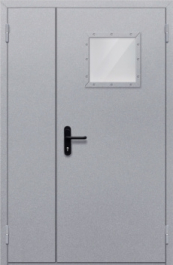 Фото двери «Полуторная со стеклопакетом» в Голицыно