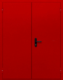 Фото двери «Двупольная глухая (красная)» в Голицыно